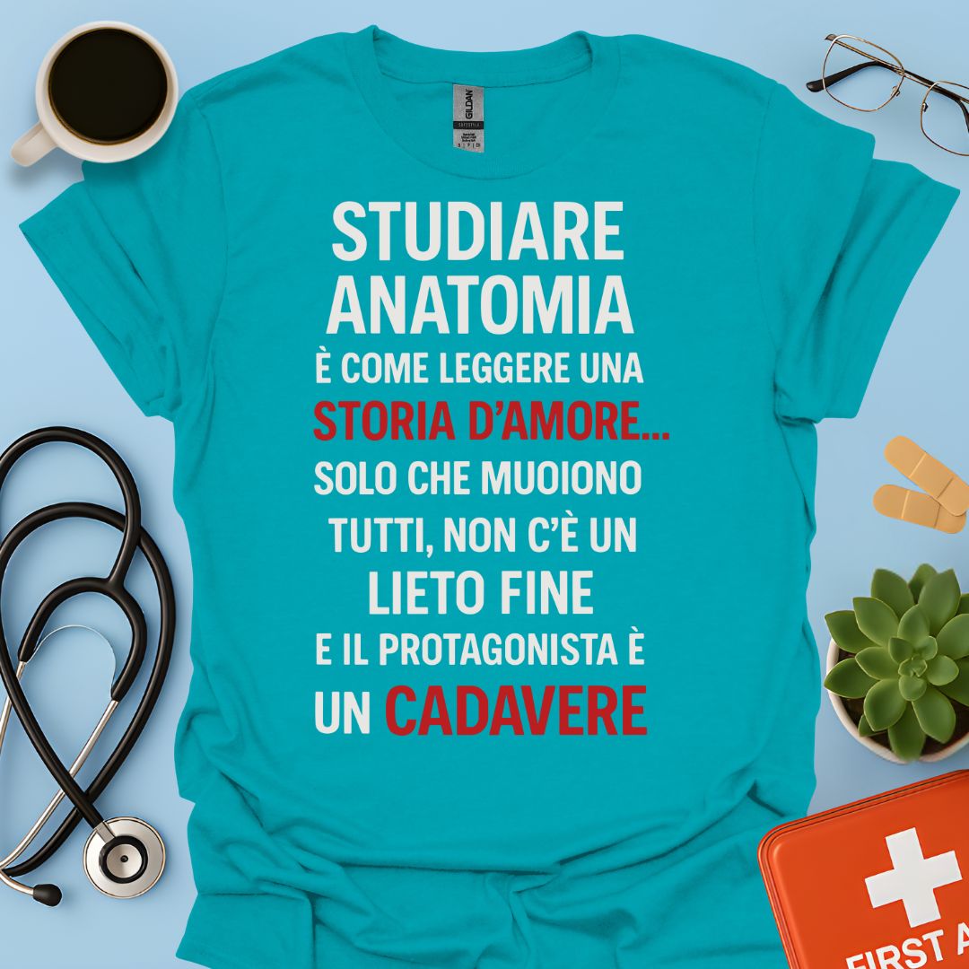 Studente Professore di Anatomia Divertente Maglietta