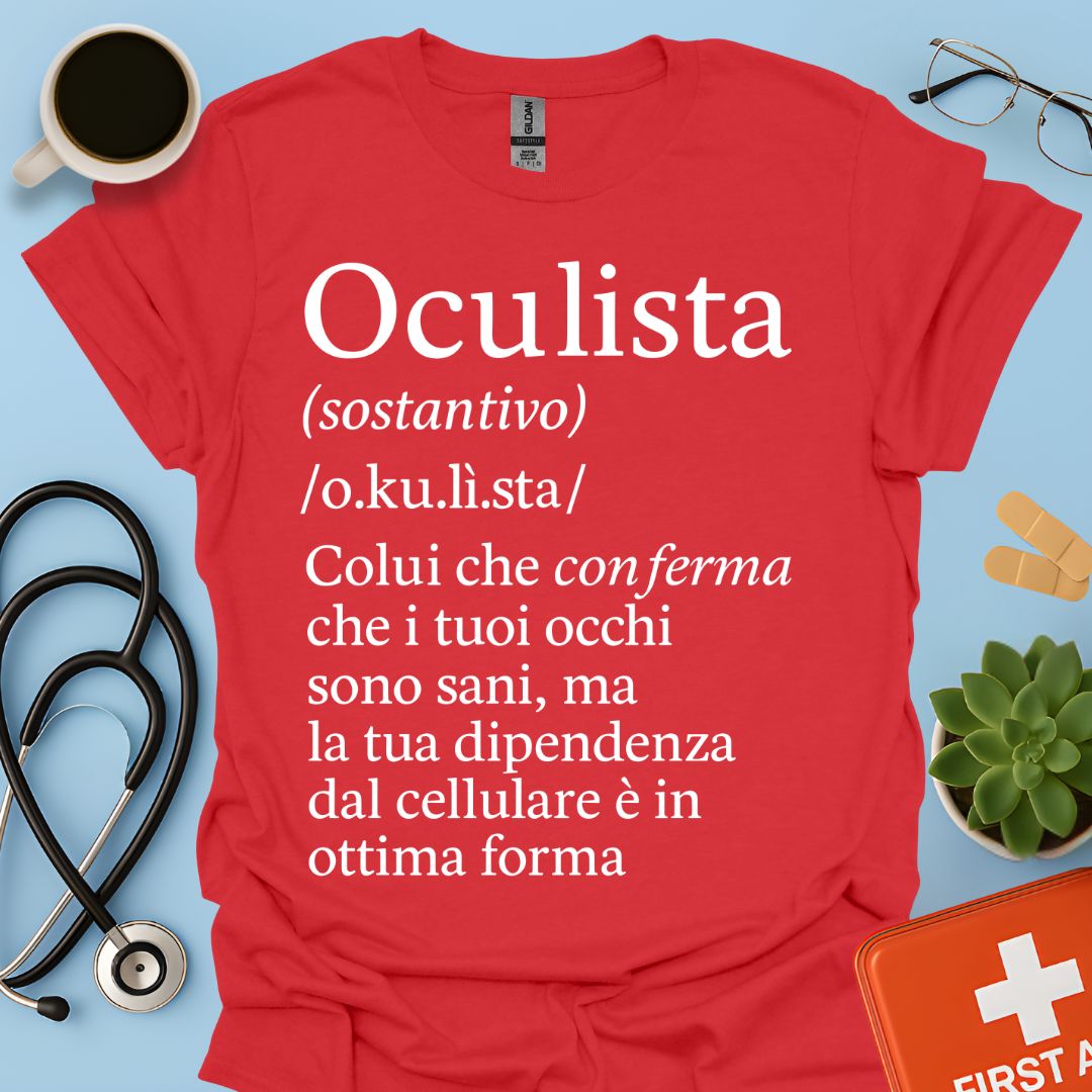 Definizione Oculista Maglietta