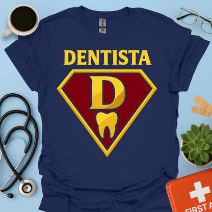 Dentista Supereroe – T-shirt Divertente Regalo Odontoiatra