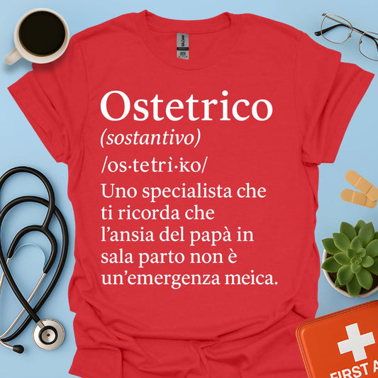 Definizione Ostetrico Maglietta