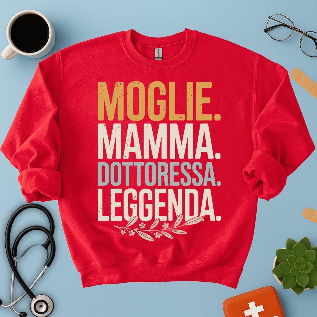 Felpa Mamma Dottoressa Medico