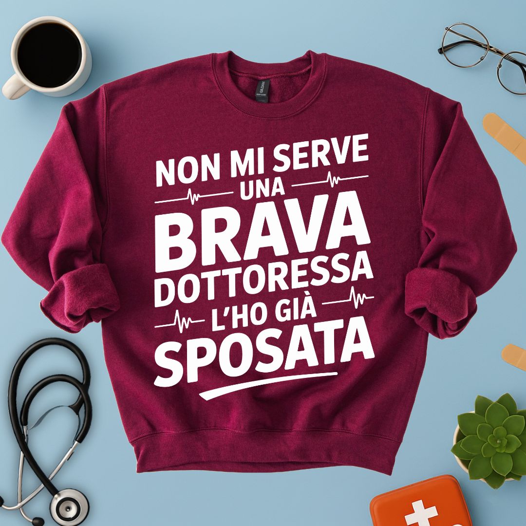 Felpa Marito Della Dottoressa