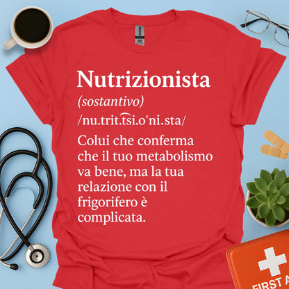 Definizione Nutrizionista Maglietta