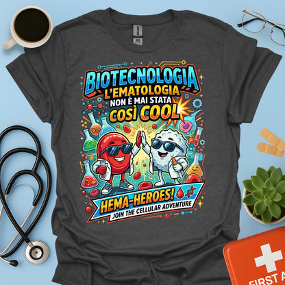 Maglietta Biotecnologia Ematologia