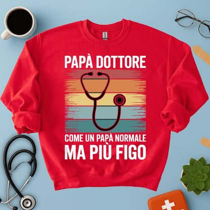 Felpa Papà Medico