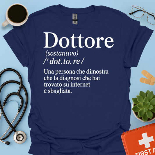 Definizione di Medico Dottore Maglietta