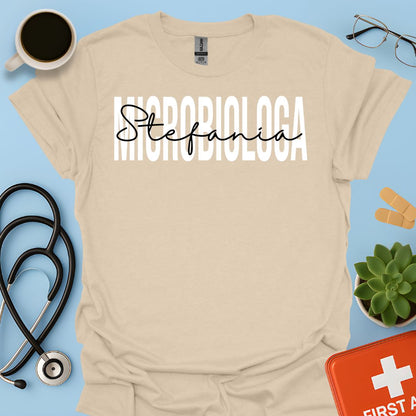 Maglietta Microbiologa Personalizzata