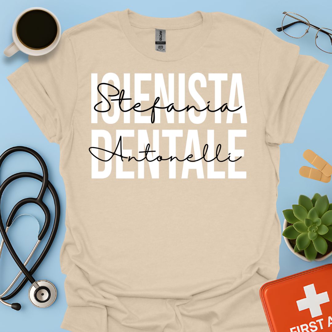 Maglietta Igienista Dentale Personalizzata