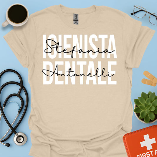 Maglietta Igienista Dentale Personalizzata