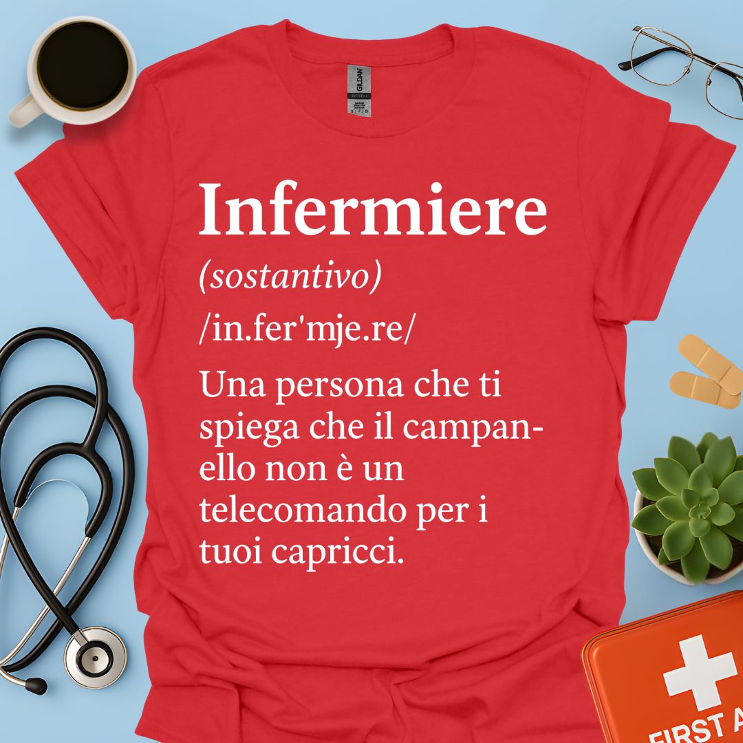 Definizione Infermiere Maglietta