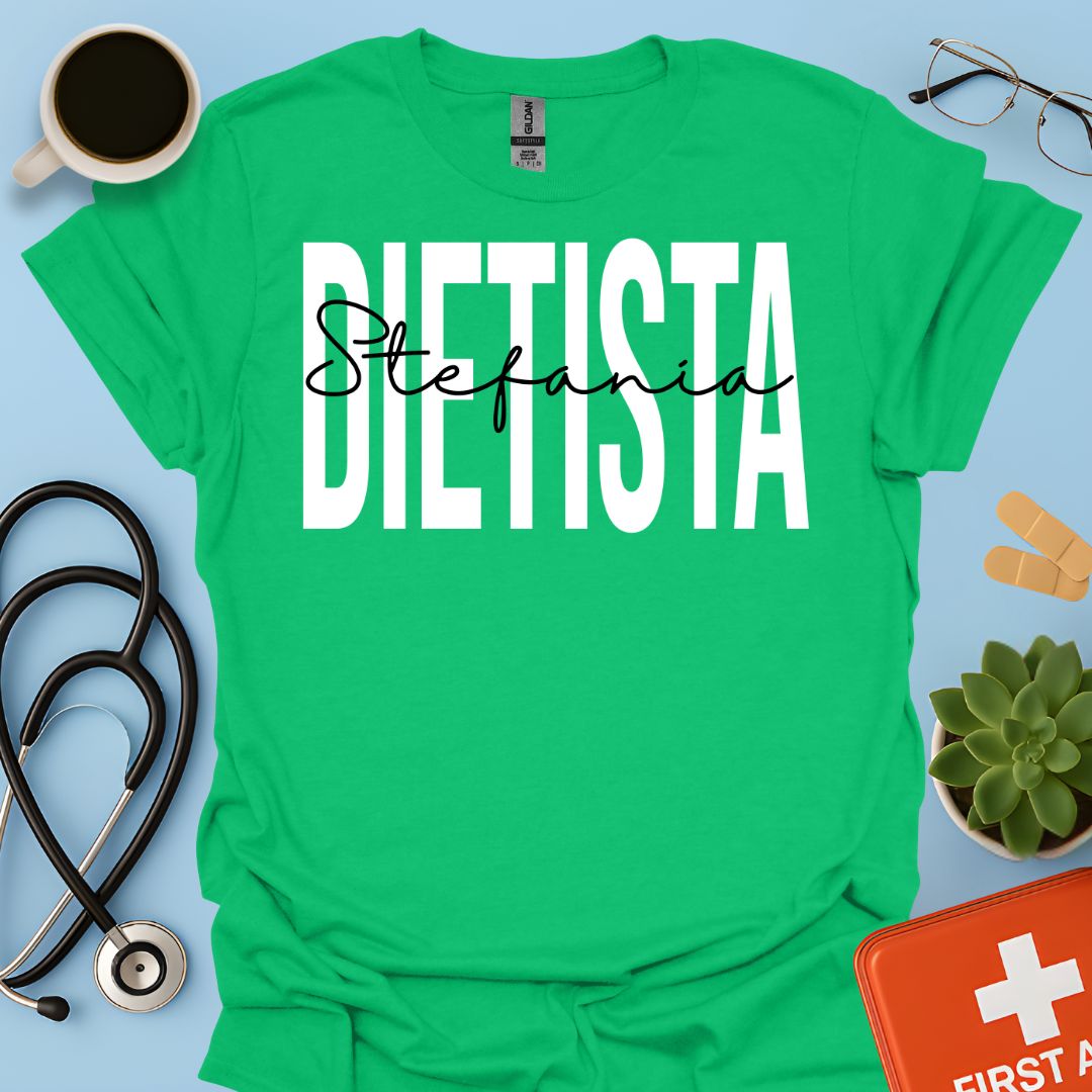Maglietta Dietista Personalizzata