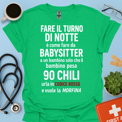 Infermiera / Dottoressa Dottore Divertente Maglietta