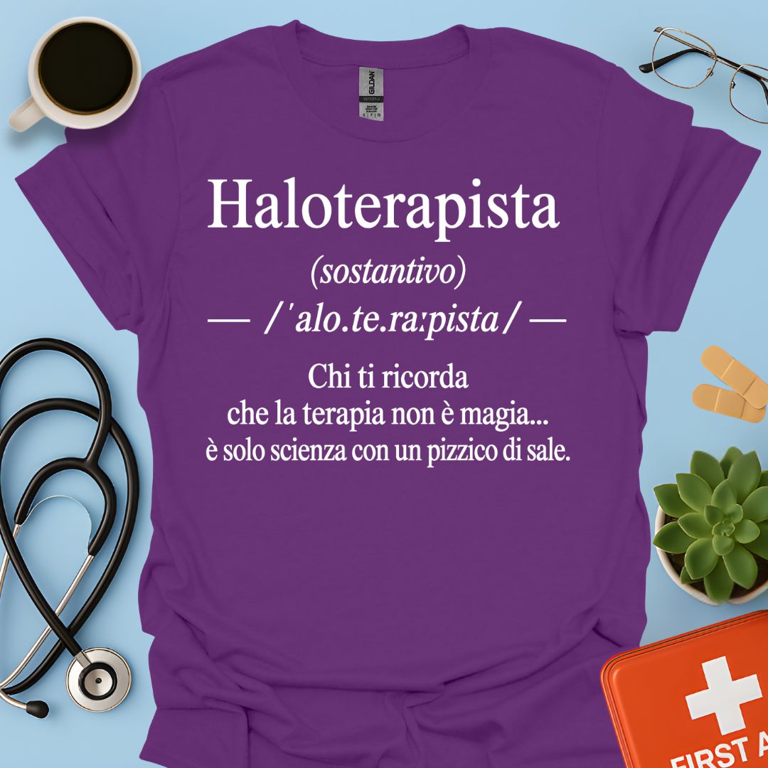 Maglietta Definizione Haloterapista