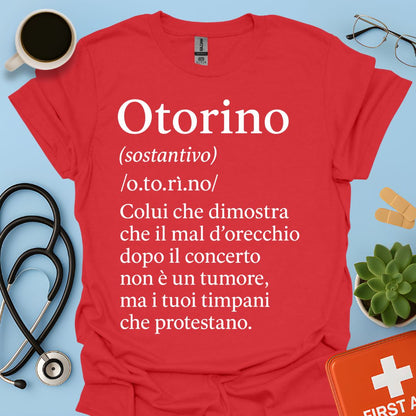 Definizione Otorino Maglietta