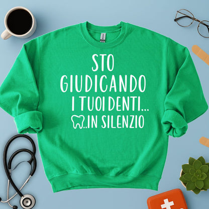 Felpa Divertente Dentista