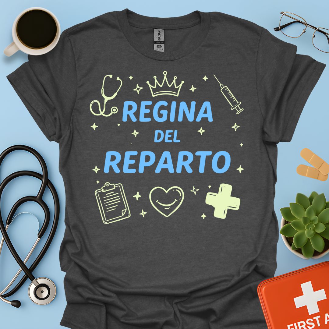 Regina del Reparto - Maglietta Infermiera e Coordinatrice