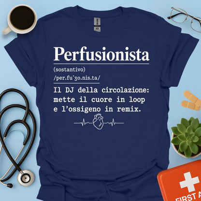 Maglietta Perfusionista Definizione