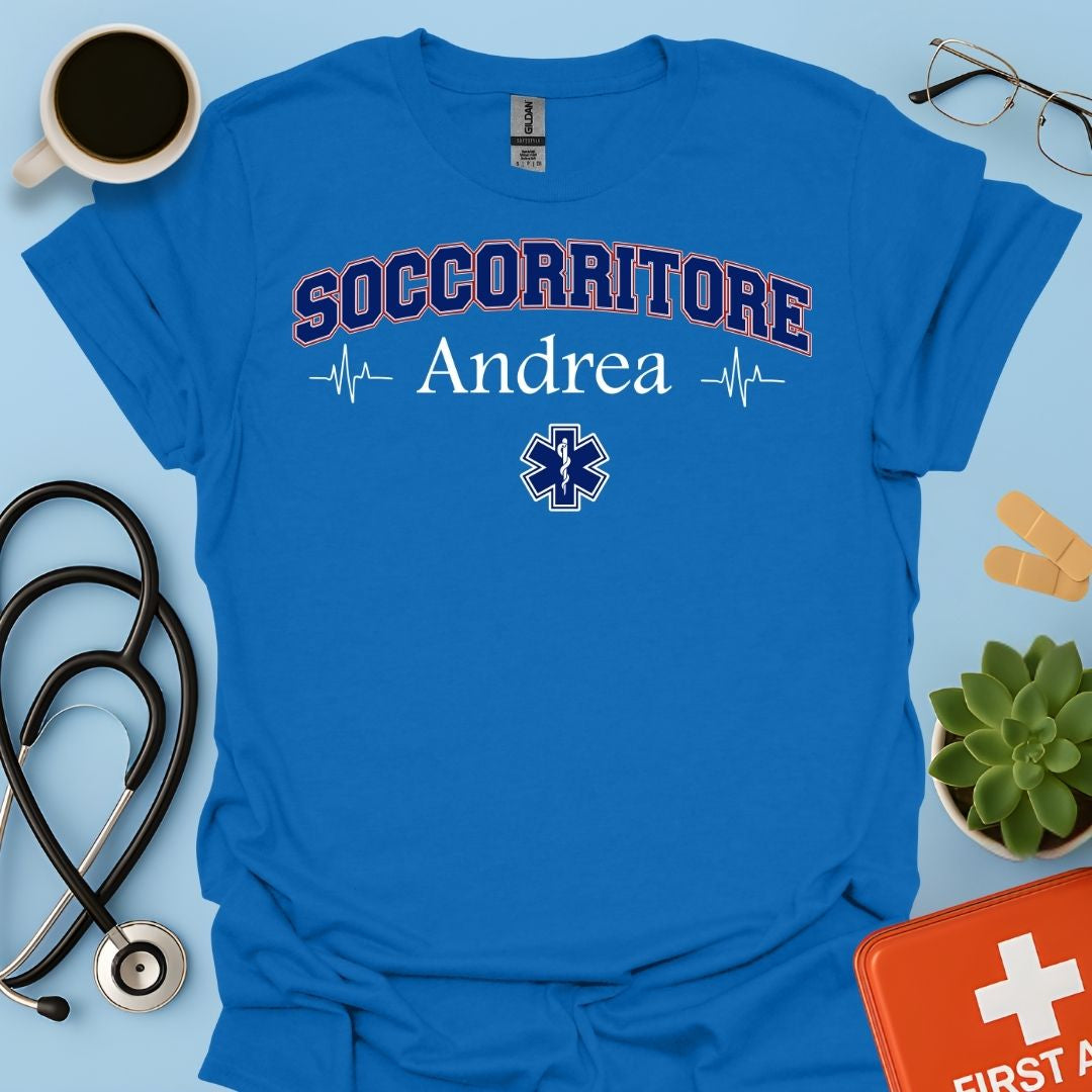 Maglietta Personalizzata Soccorritore