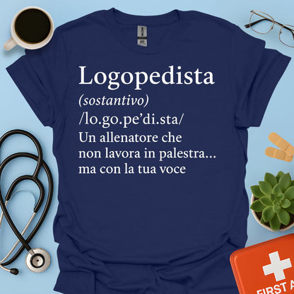 Definizione Logopedista Maglietta