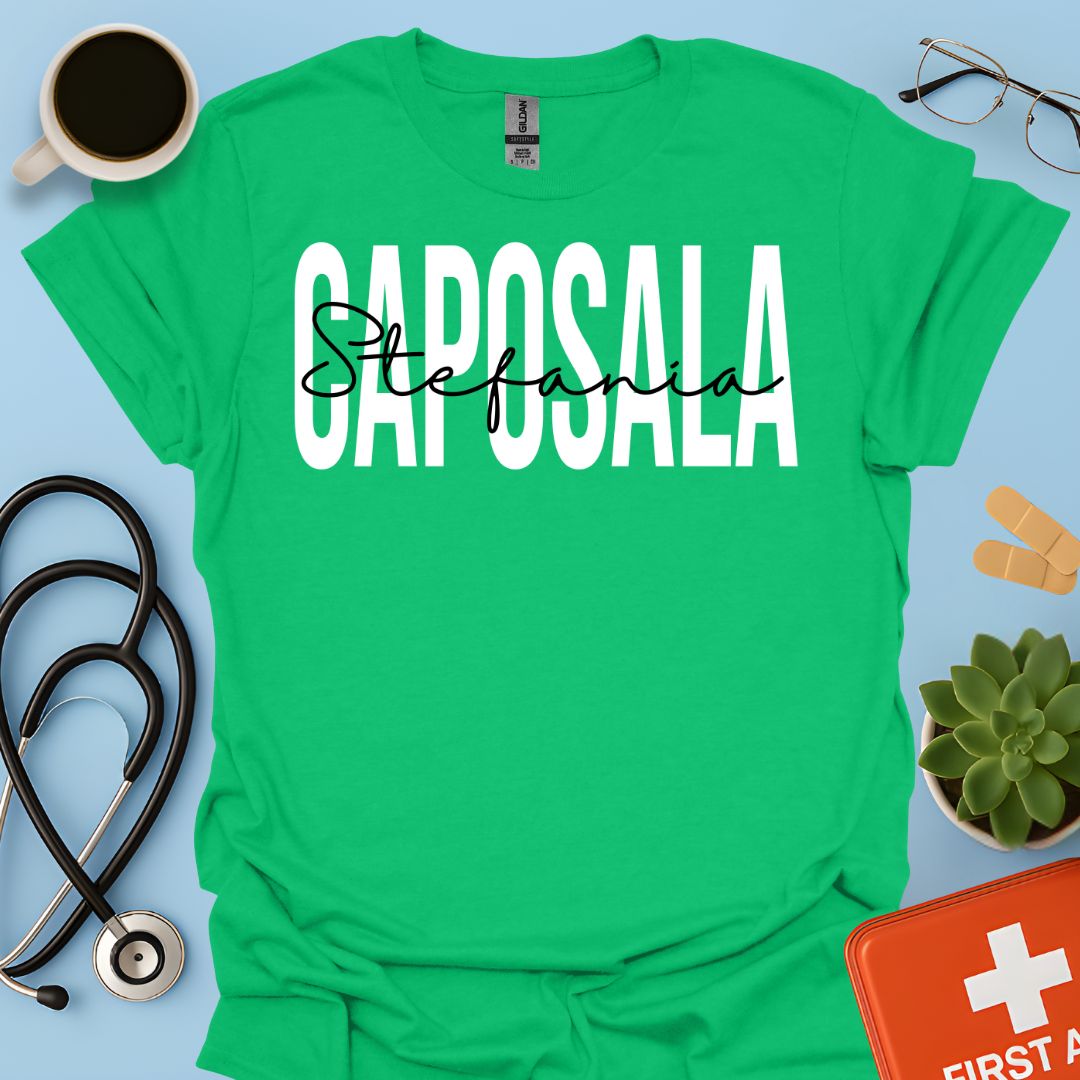 Maglietta Caposala Infermiera Personalizzata