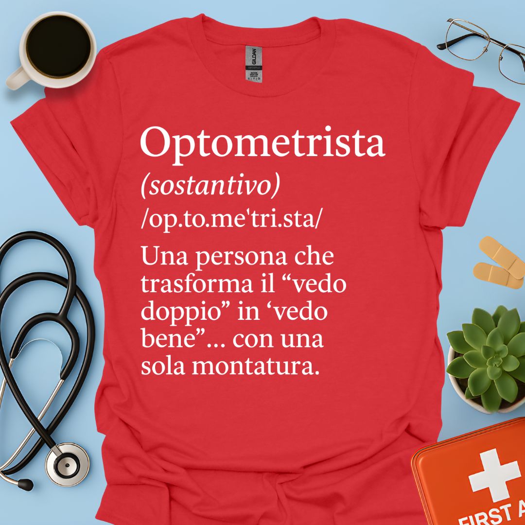 Definizione Optometrista Maglietta
