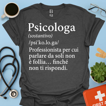 Maglietta Definizione Psicologa