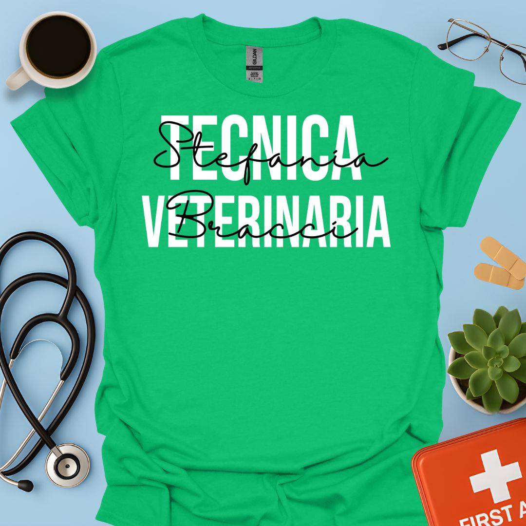 Maglietta Tecnica Veterinaria Personalizzata