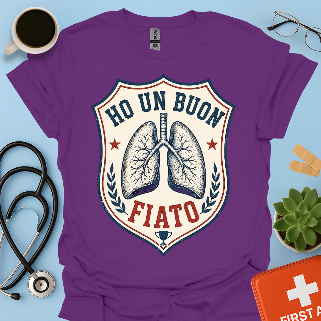 Maglietta Pneumologo – Ho un Buon Fiato