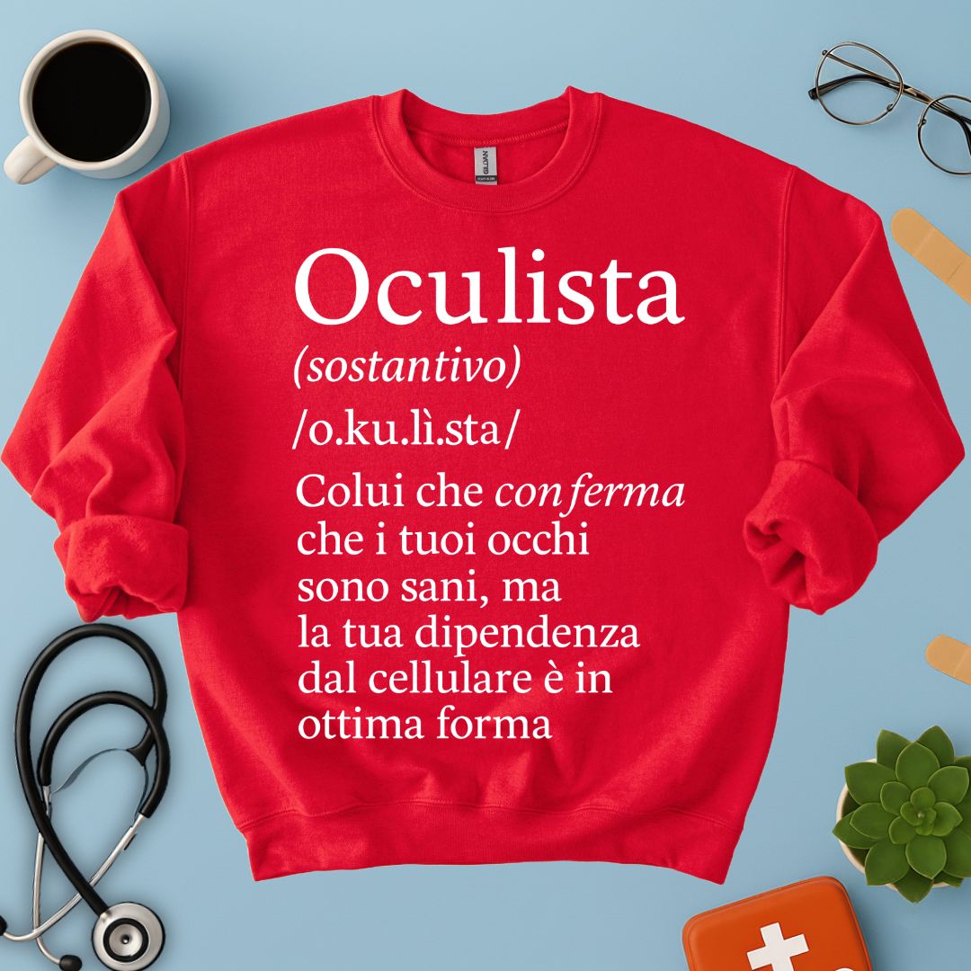 Felpa Oculista