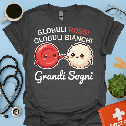 Maglietta Globuli Rossi / Bianchi