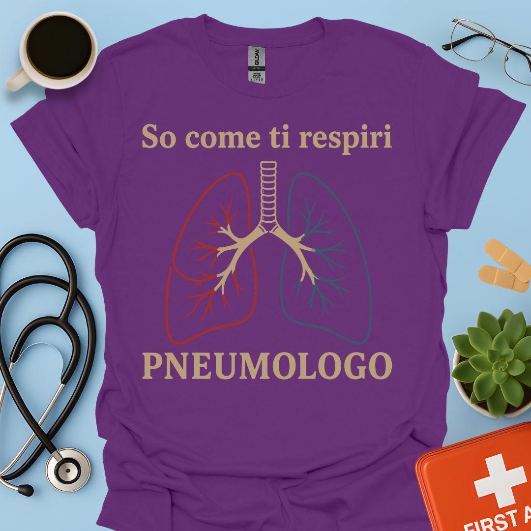 Maglietta Pneumologo – So Come Ti Respiri