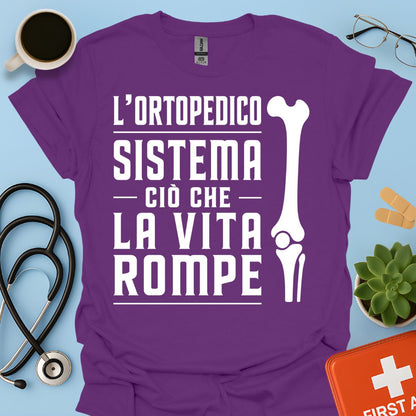 Maglietta per Chirurgo Ortopedico e Traumatologo