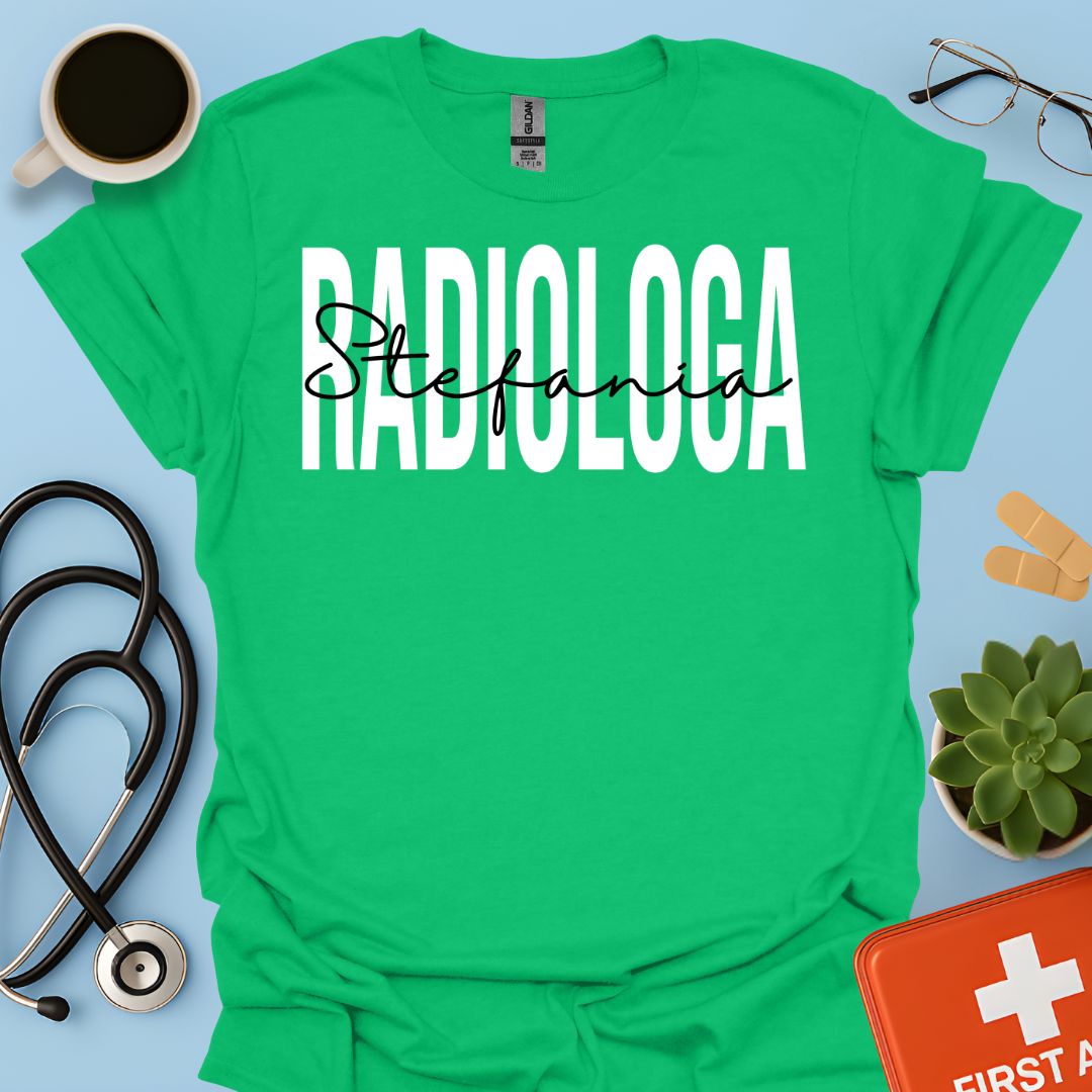 Maglietta Radiologa Personalizzata