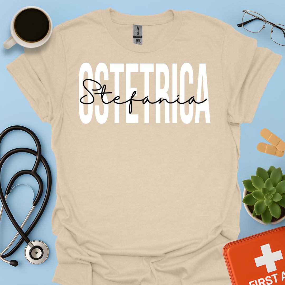 Maglietta Ostetrica Personalizzata