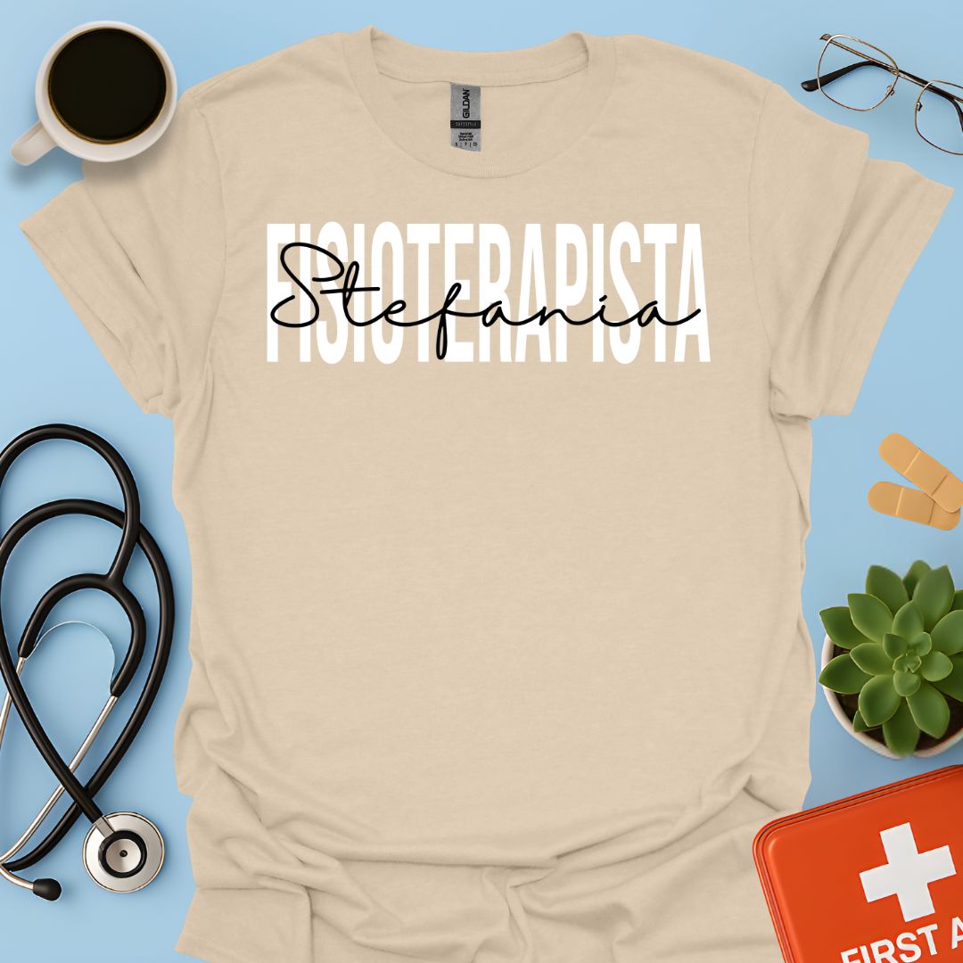 Maglietta Fisioterapista Personalizzata