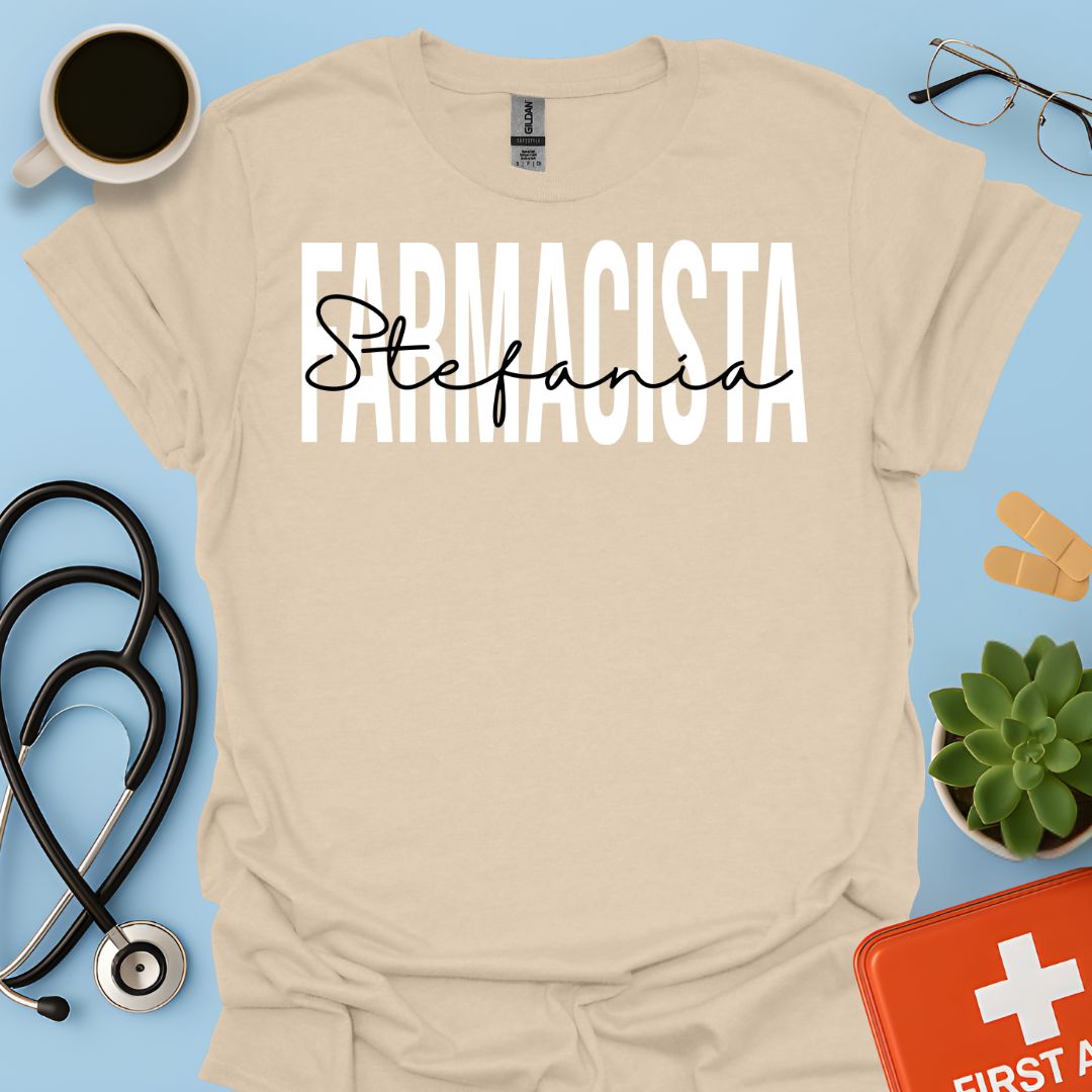 Maglietta Farmacista Donna Personalizzata