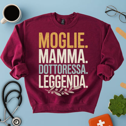 Felpa Mamma Dottoressa Medico