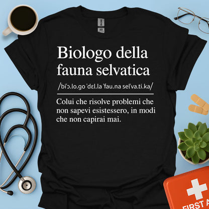 Maglietta Biologo Della Fauna Selvatica