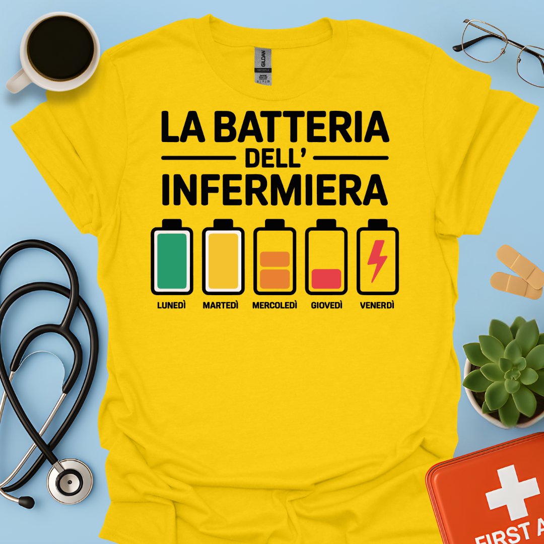 La Batteria dell’ Infermiera — Infermiera Maglietta