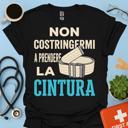 Maglietta Divertente Cintura