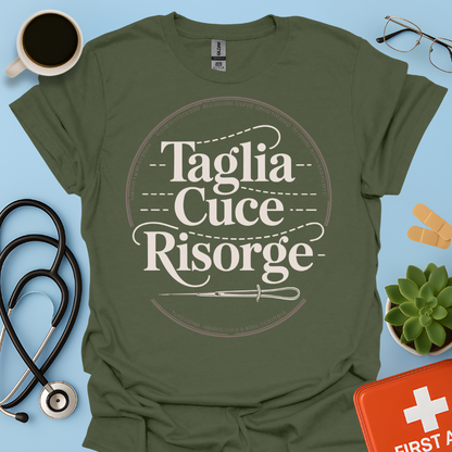 Taglia Cuce Risorge - Chirurgo / Studente Medicina Maglietta