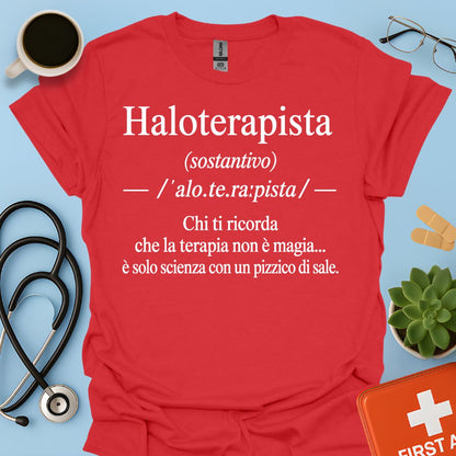 Maglietta Definizione Haloterapista