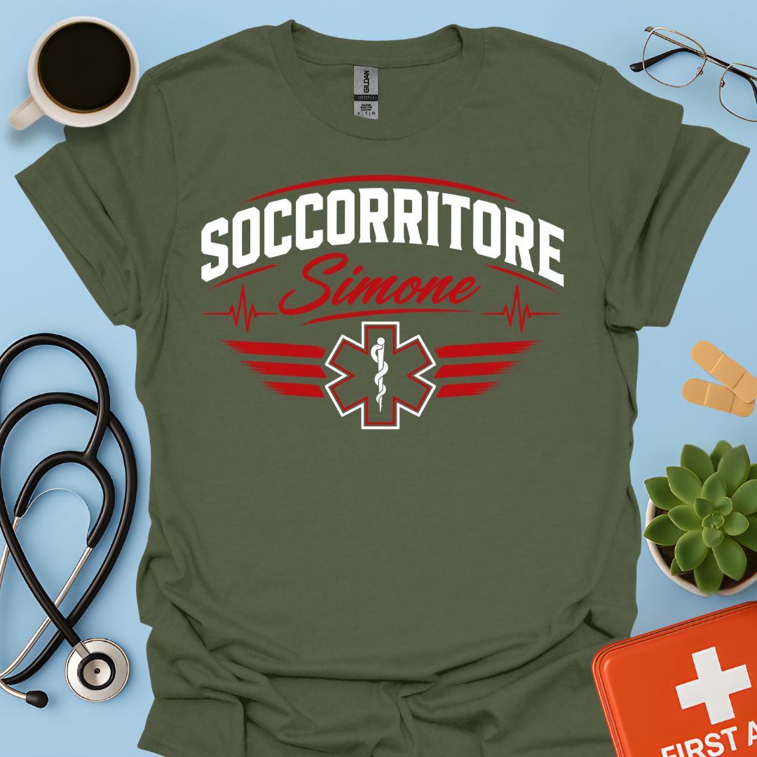 Maglietta Personalizzata Soccorritore