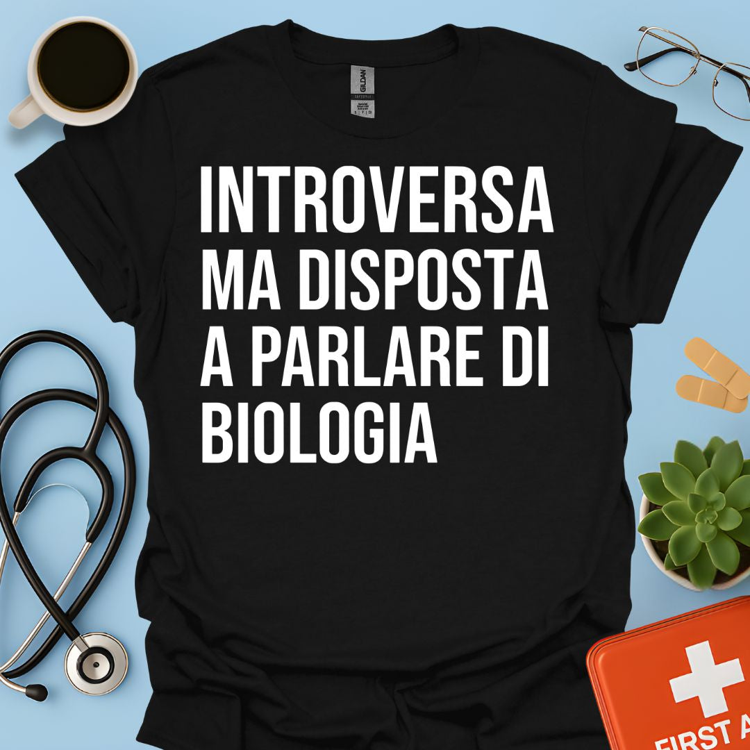 Maglietta Biologia Donna