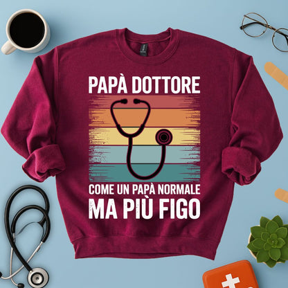 Felpa Papà Medico