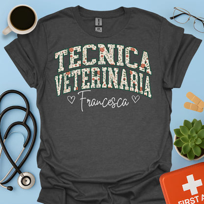 Maglietta Tecnica Veterinaria Personalizzata