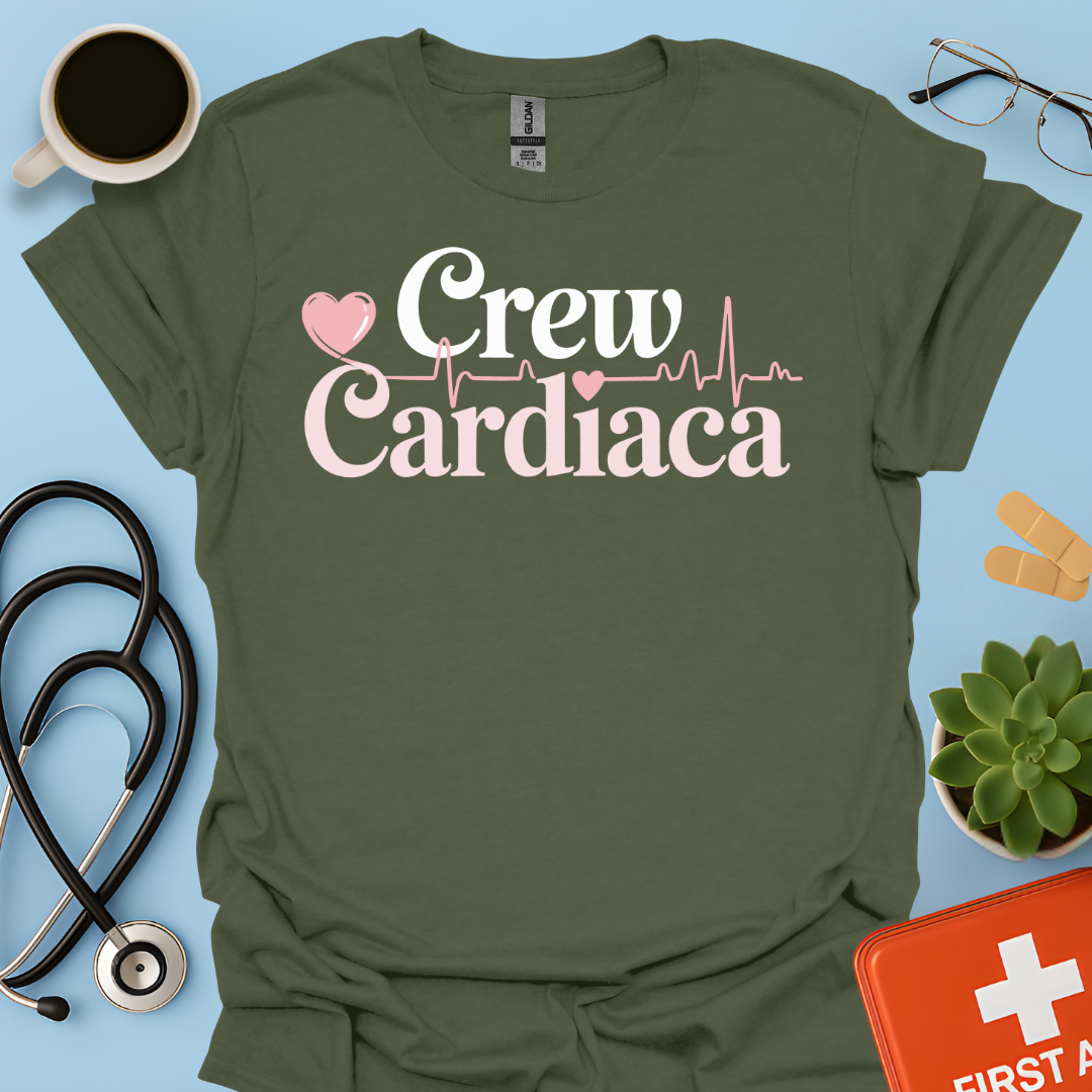 Crew Cardiaca - Medico Donna Maglietta