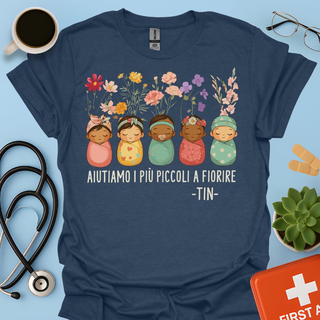 Aiutiamo I Più Piccoli A Fiorire – TIN Maglietta