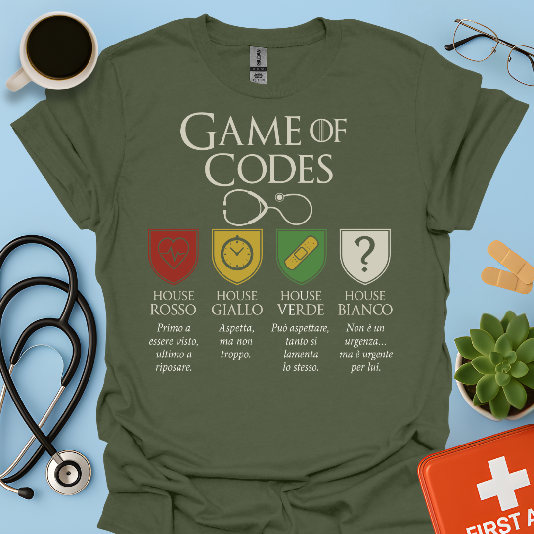 Game Of Codes - Medico Dottore Maglietta