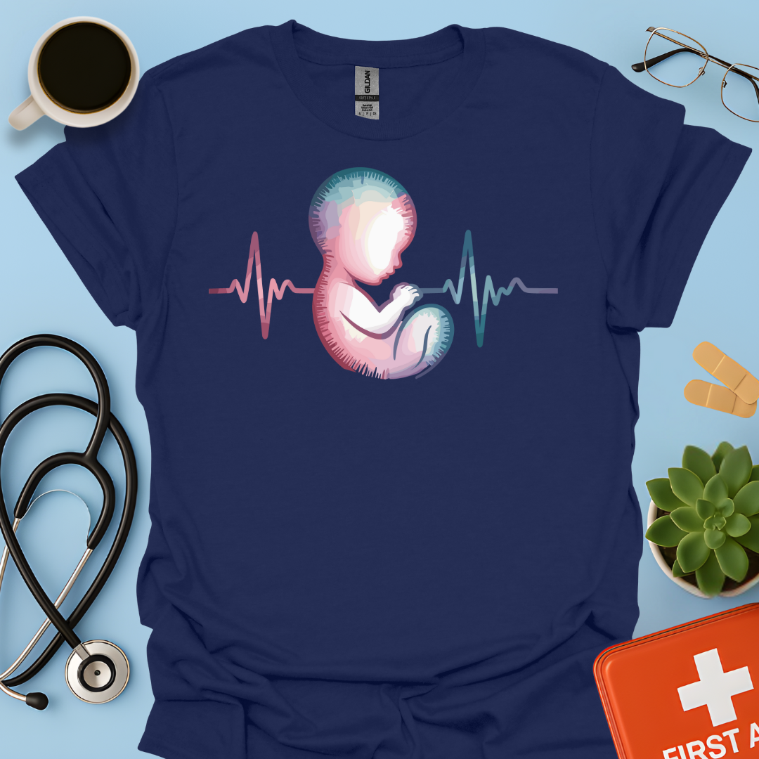 Battito del Bambino - Ostetrica  / Ginecologa Maglietta